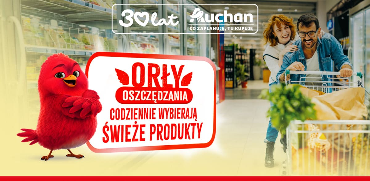 Orły oszczędzania codziennie wybierają świeże produkty
