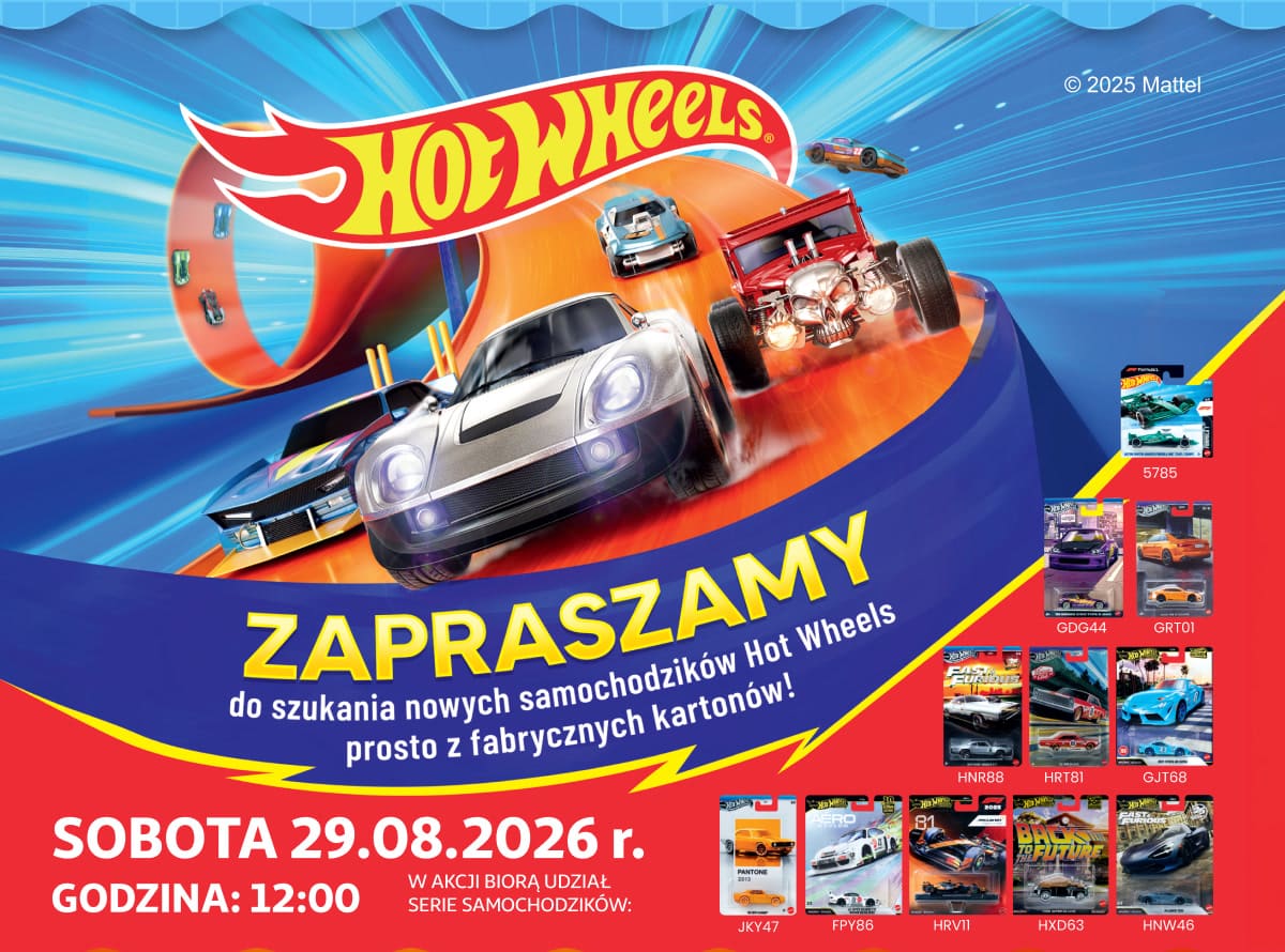Hot Wheels. Zapraszamy do szukania nowych samochodzików
