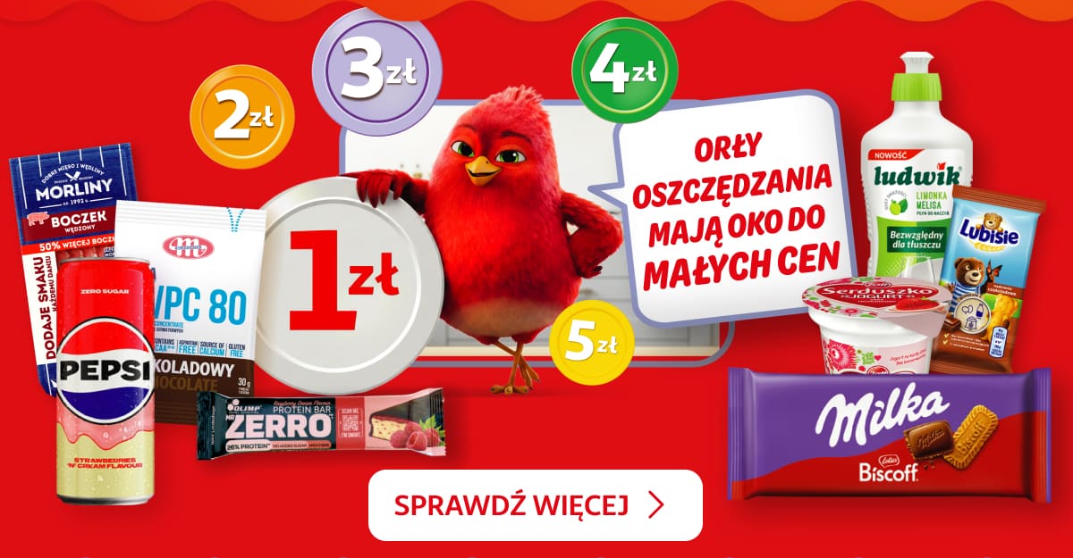 Orły oszczędzania mają oko do małych cen