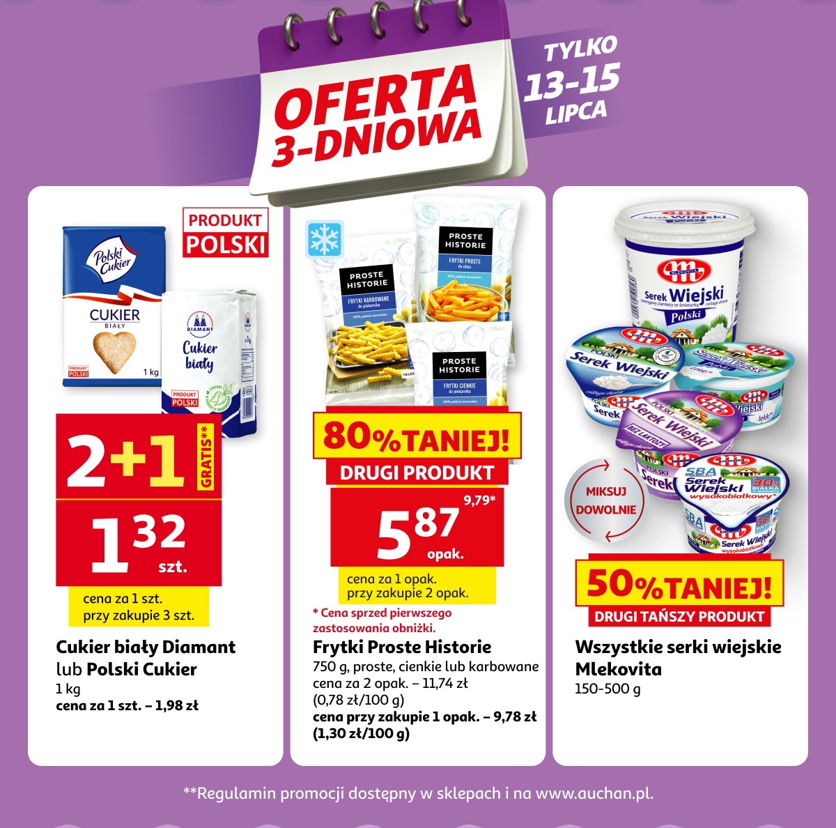 Oferta 3-dniowa tylko 13-15 lipca