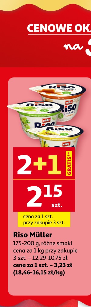 Riso Müller 175-200 g różne smaki