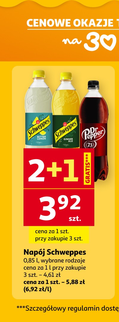 Cenowe okazje tygodnia - Schweppes