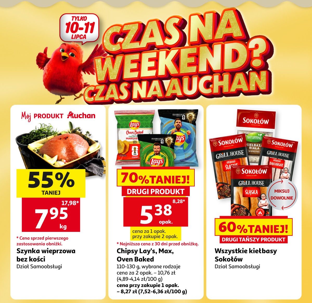 Czas na weekend? Czas na Auchan