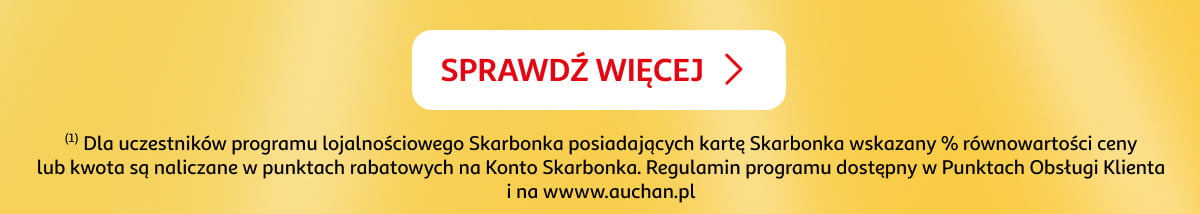Sprawdź więcej ofert weekendowych w gazetce Auchan