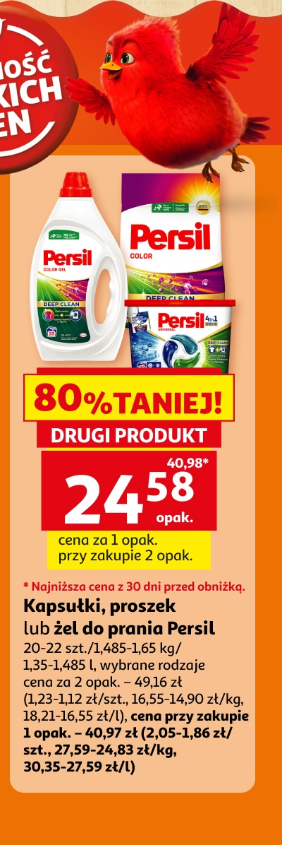 Cenowe okazje tygodnia – proszek do prania Persil